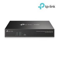 티피링크 VIGI NVR1004H-4P 4채널 네트워크 POE NVR 녹화기 본체, 1개 - nvr1004h