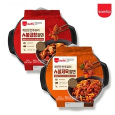 화끈한 불칼면 2종 2개[육/곱창 택], 불제육칼면 1개+불곱창칼면 1개, 상세설명 참조