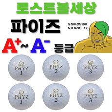 파이즈 로스트볼 A+등급, A- 등급