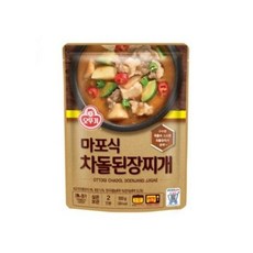 오뚜기 마포식 차돌된장찌개, 500g, 105개 상품정보 | 냉동 즉석찌개 추천