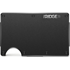 [더 리지] the RIDGE [국내 정품] 스마트 폰보다 얇은 지갑 티타늄 머니 클립 블랙