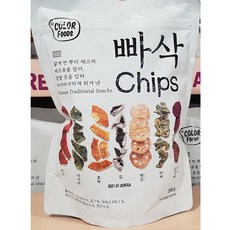 COLOR FOODS 컬러푸드 빠삭 Chips 200g 야채칩