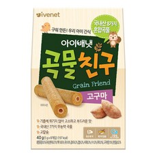 아이배냇 곡물친구, 딸기, 40g, 6개