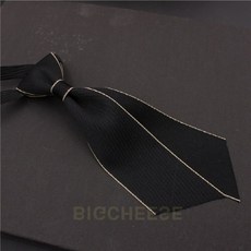 여성용 남성 넥타이 전문 착용 수제 리본