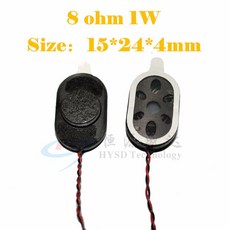 노트북 컴퓨터 호른 타원 라우드 스피커 1318 1217 2014 2415 2030 2209 2809mm 8 ohm 8R 1W 크, 11 1W8R 15MM