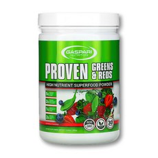 가스파리 뉴트리션 프로븐 그린 레드 High Nutrient Superfood Powder Naturally Flavored 12.69 oz (360 g), 1개, 360g