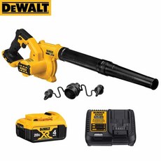DEWALT DCE100 최대 리튬 휴대용 송풍기 소형 작업 현장 무선 잎 제거 집진기 3 단 가변 20V, 1.DCE100 Tool Only, 1개