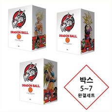 [토리야아 아키라] 드래곤볼 신장판 소장 박스 완결 세트 총7박스 나눠서 사모으기 [박스 세트별 커버 일러스트 엽서 6종 증정본], 드래곤볼 신장판 소장 박스 5~7 (총7박스 전 42권 완결 중)