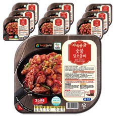 야식만참 숯불닭오돌뼈 250g, 10개