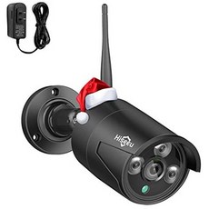 해외1438199 Hiseeu 2MP 1080P 보안 카메라 waterproof Outdoor Indoor 3.6mm Lens IP Cut DayNight Visio, One Color_One Size, One Color, 상세 설명 참조0