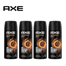 AXE 악스 데오드란트 스프레이 다크템테이션 150ml 4병