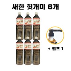 새한에프엔지 헛개미 365 헛개수 헛개수원액 헛개열매 펌프 무료제공, 6개, 1.2kg