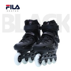 FILA 휠라 쿨메쉬원단 고성능베어링 고급브레이크패드 주니어 성인용 인라인 스케이트 NRK PRO, 280mm