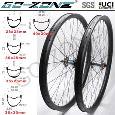 29er 카본 MTB 휠 UCI 승인 튜브리스 스루 액슬 퀵 릴리스 부스트 72 링 HG XD MS12s 카본 MTB 휠셋 29, 28(23mm 내부)x23mm, 심 마이크로 스파인 12S_블랙 허브 포함 | TA 1, 28(23mm Inner)x23mm, 1개