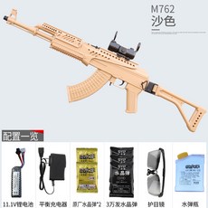 M762 전기 버스트 물총 AK47 모델 장난감 총, M762 샌드