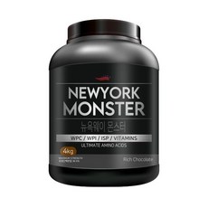 NUTRITIONFACTORY 뉴욕웨이 몬스터 게이너보충제 단백질보충제 식사대용 2kg 4kg 263948, 1개