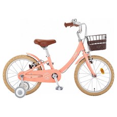 [바이크7] 2021 삼천리 딩고 18인치 어린이 보조바퀴 네발자전거, 라이트 핑크