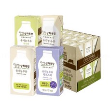  상하목장 유기농 멸균우유락토프리 유기농우유저지방우유 125ml200ml 48팩, 상하목장 유기농우유 125ml 24팩, 상하목장 유기농우유 125ml 24팩 