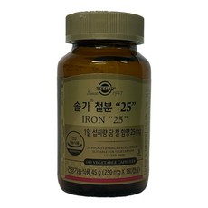 솔가 철분 25 180정, 1개
