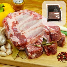 [피에이미트마켓] 돼지갈비 찜용(2kg) + 만능 소갈비소스(1kg), 1개
