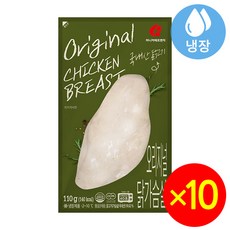 마니커F&G 오리지널 닭가슴살, 100g, 10개