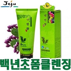 주식회사크레피 백년초폼클렌징180ml 폼클렌징 클렌징 필링젤 스크럽 세안비누 폼, 1