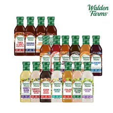 [월든팜스] 저칼로리 드레싱 시럽 소스 17종, 16. 띡앤스파이시 바베큐소스, 1개, 355ml