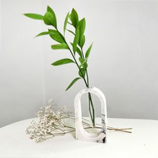 제스모나이트 모던 오브제 겸 꽃병 심플 화병