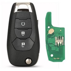 Jingyuqin원격 플립 234BT 433MHZ ID46 PCF7941E쉐보레 콜로라도 크루즈 트레일블 오닉스 트래커 RS 열쇠 고리 자동차 부품 호환, 04 3 Buttons Start, 04 3 Buttons Start