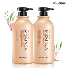 휘엔느 모링가 단백질 대용량 천연 약산성 두피 샴푸 1000ml x 2개 무실리콘 저자극 딥클렌징