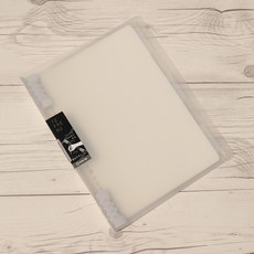 킹짐 B5 26공 대용량 분리링 바인더노트 478TTE RT302(90매용), 10.클리어