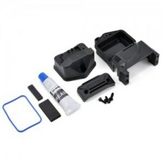 [Traxxas]AX6424 Box receiver (sealed) (servo mount) foam (2) BCS 3x10mm CS 2.5x8mm (2) GS 3x4mm, 단일속성