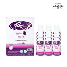 [신앙촌] 프리&프로바이오틱 런요구르트 12입, 120ml, 12개