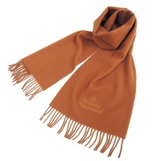 Vivienne Weswood C410 WOOL100% 이탈리아산 머플러 CINNAMON 비비안 웨스트우드 울 머플러 유니섹스