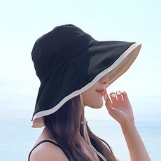 에스라이프 양면 와이어 챙모자 버킷햇 여성 벙거지모자