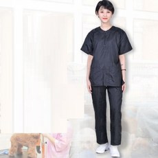 MDTOUR 애견 미용사 가운 애견미용사 작업복 방모방수 학교병원 전용 고양이강아 AP-000188058