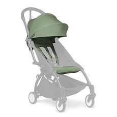 BABYZEN YOYO 6색 팩 페퍼민트 - 시트 쿠션과 일치하는 캐노피 지퍼 P4127, Grey