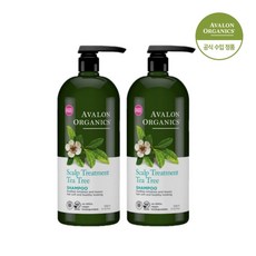 [아발론오가닉스] 스칼프 티트리 샴푸 946ml X 2개입, 2개