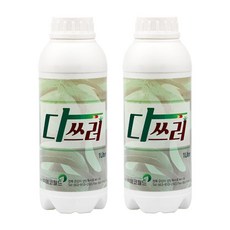 다쓰러 잡초제거 산소 정원 관리 클로버제거 관리제 원액1L 2개묶음, 1L, 2개