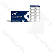 콴첼 뮤코다당단백 콘드로이친 플러스 1000mg x 60정 1박스-, 60개, 1개