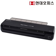 현대오피스 페이퍼프랜드 소형 가정용 A3 코팅기 New PL-3004 무열코팅 용지걸림제거 빠른코팅