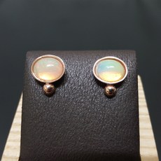 천연오팔귀걸이