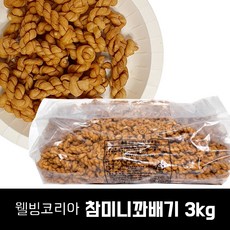 웰빙코리아 미니꽈배기 3kg, 1개