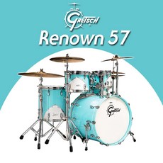Gretsch Renown '57 드럼세트 (Gibraltar 6700 하드웨어팩 포함)
