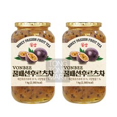 꽃샘 꿀패션후르츠차 1kg x 2개