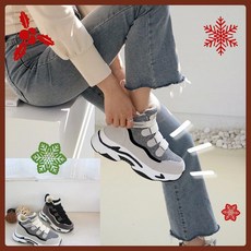 데일리벨크로찍찍이키높이스니커즈통굽운동화
