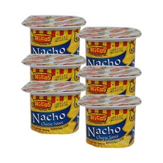 트레이더스 리코스 나초소스 나쵸치즈소스 체다치즈, 100g, 6개