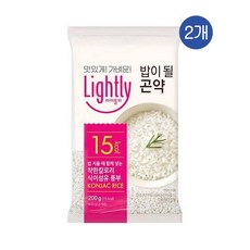 라이틀리 밥이될 곤약 200g 3~4인분, 2개