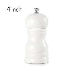 나무 수동 후추 그라인더 갈기 칼날 샤프너 주방 그라인딩 도구, 1개