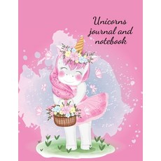 Unicorns journal and notebook Paperback, Cristina Dovan